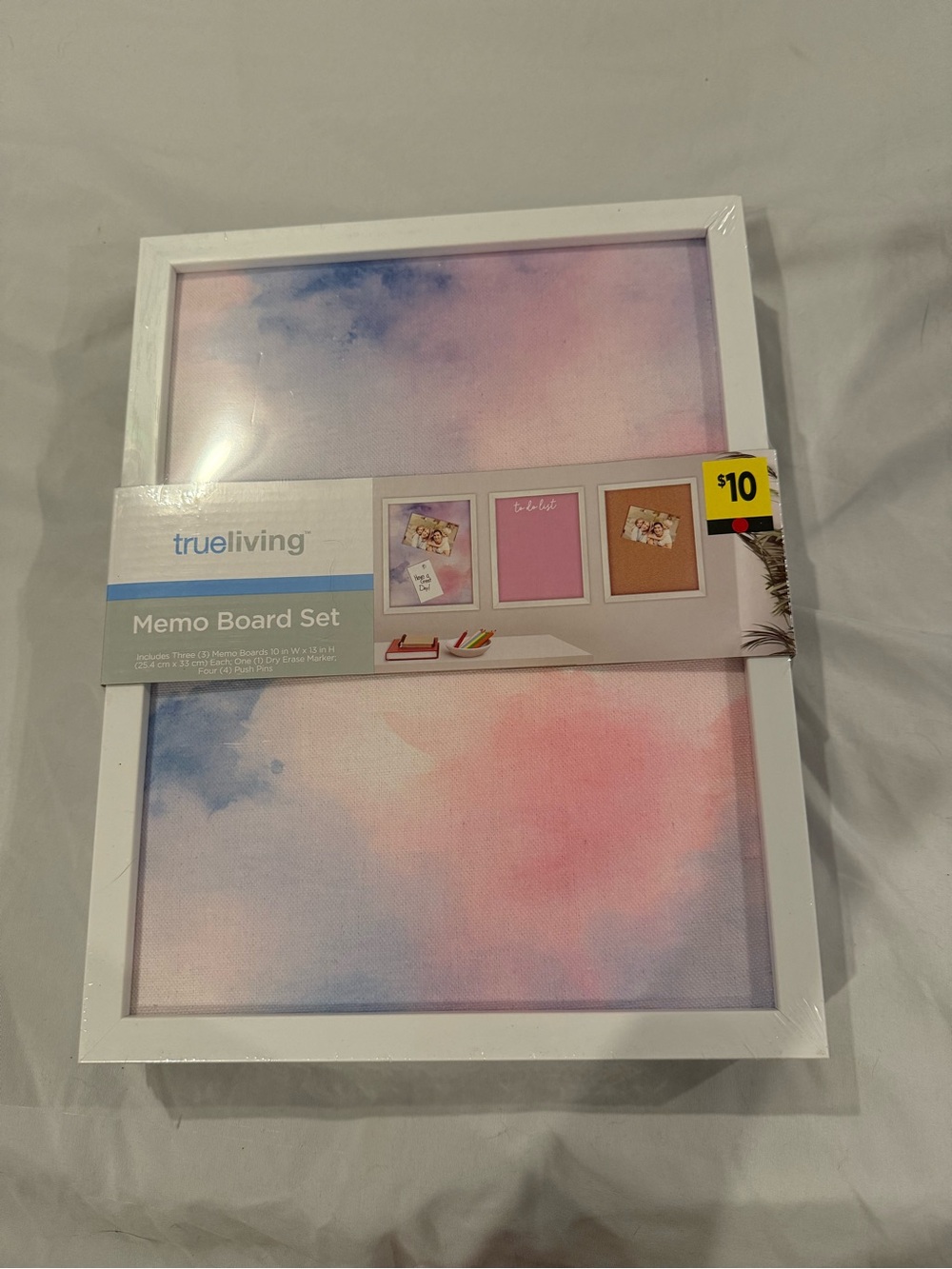 trueliving Pink & Blue Memo Board Set - Wall Decor